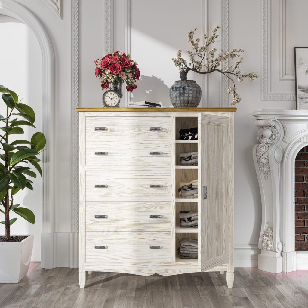 Cómoda con puerta Amberes