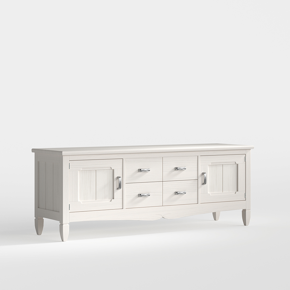 Mueble tv amberes con puertas