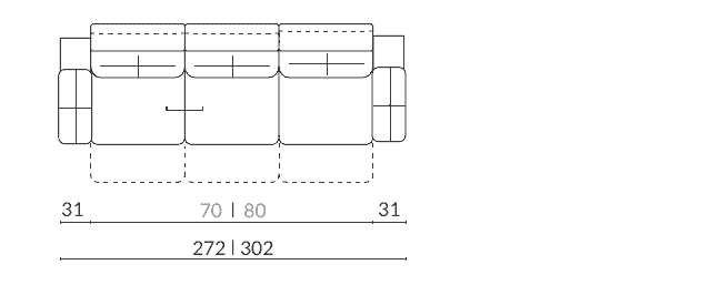 Estructura única (3 plazas)